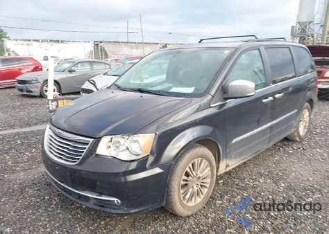 2013 Chrysler Town & Country Touring-L z USA, uszkodzony, nr VIN 2C4RC1CG5DR588843